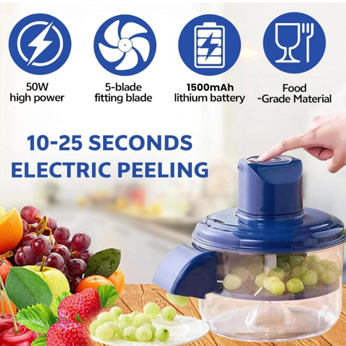 Automatic Small Fruit Peeler Machine